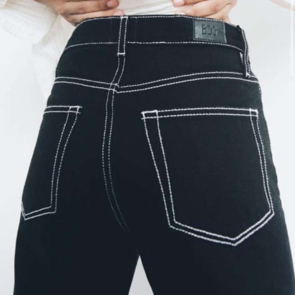 BDG Black Cowboy Jeans
